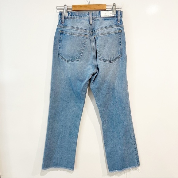 Re/Done Originals 70s Crop Boot Jeans in Medium 5 - Picture 5 of 15